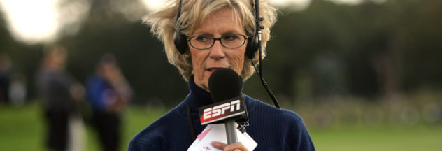 Judy Rankin commentating